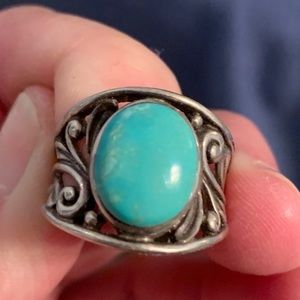 Turquoise ring size 8